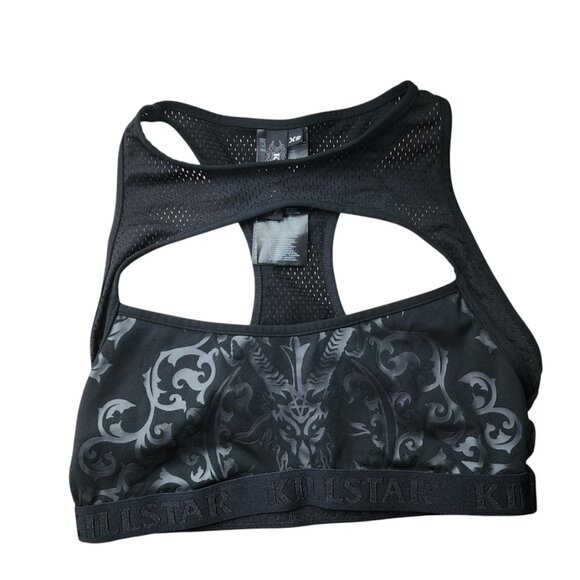 Killstar Other - KILLSTAR Mortalia sports bra in Black size XS